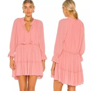 NWT MISA LOS ANGELES Azmina Dress in Pink Size Large